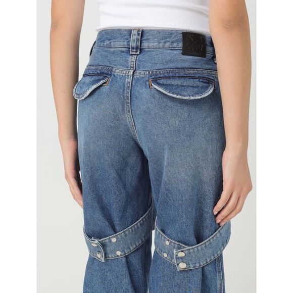 Off-White Jeans Woman Blue - Picture 5 of 5